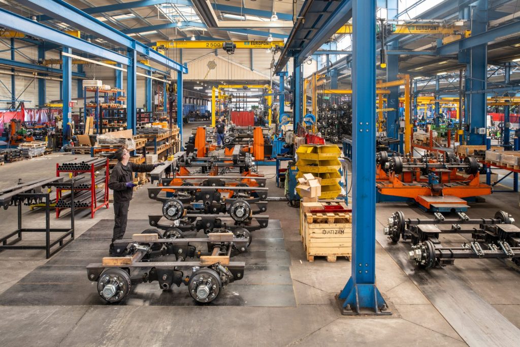 Reportage photo industrie Les essieux de Bourgogne