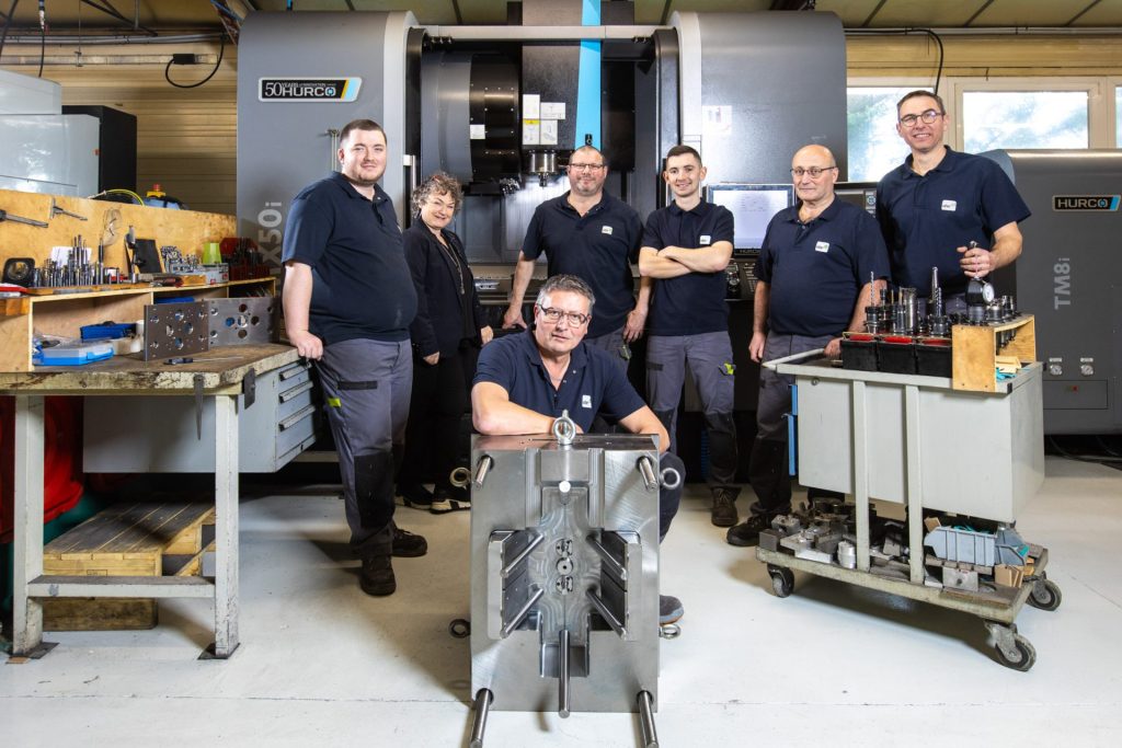 photo de groupe en entreprise, Montrevel-en-Bresse, Ain